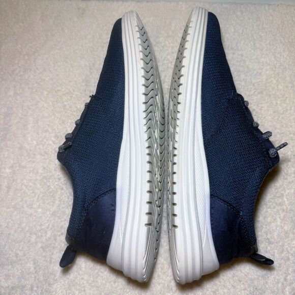 Men’s 11 Classic Fit Skechers Gladwin Charcoal Gray Casual Sneakers Work 204669 - Picture 4 of 8